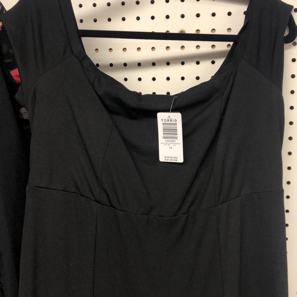 Full length off shoulder bodycon ponte dress